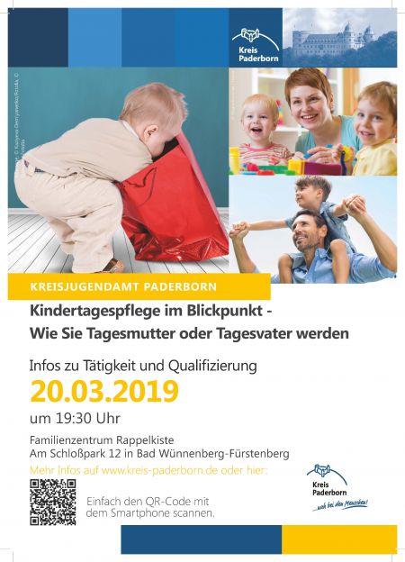 Kreisjugendamt informiert über die Voraussetzungen, die man mitbringen muss, um Tagesmutter oder Tagesvater zu werden